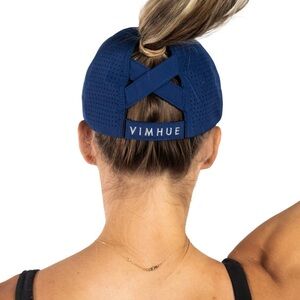 Vimhue X-Boyfriend Ponytail Cap in Navy Blue